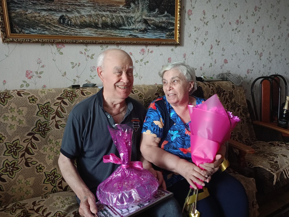 Семья Степановых Нины Ивановны и Александра Васильевича – 60 лет вместе!